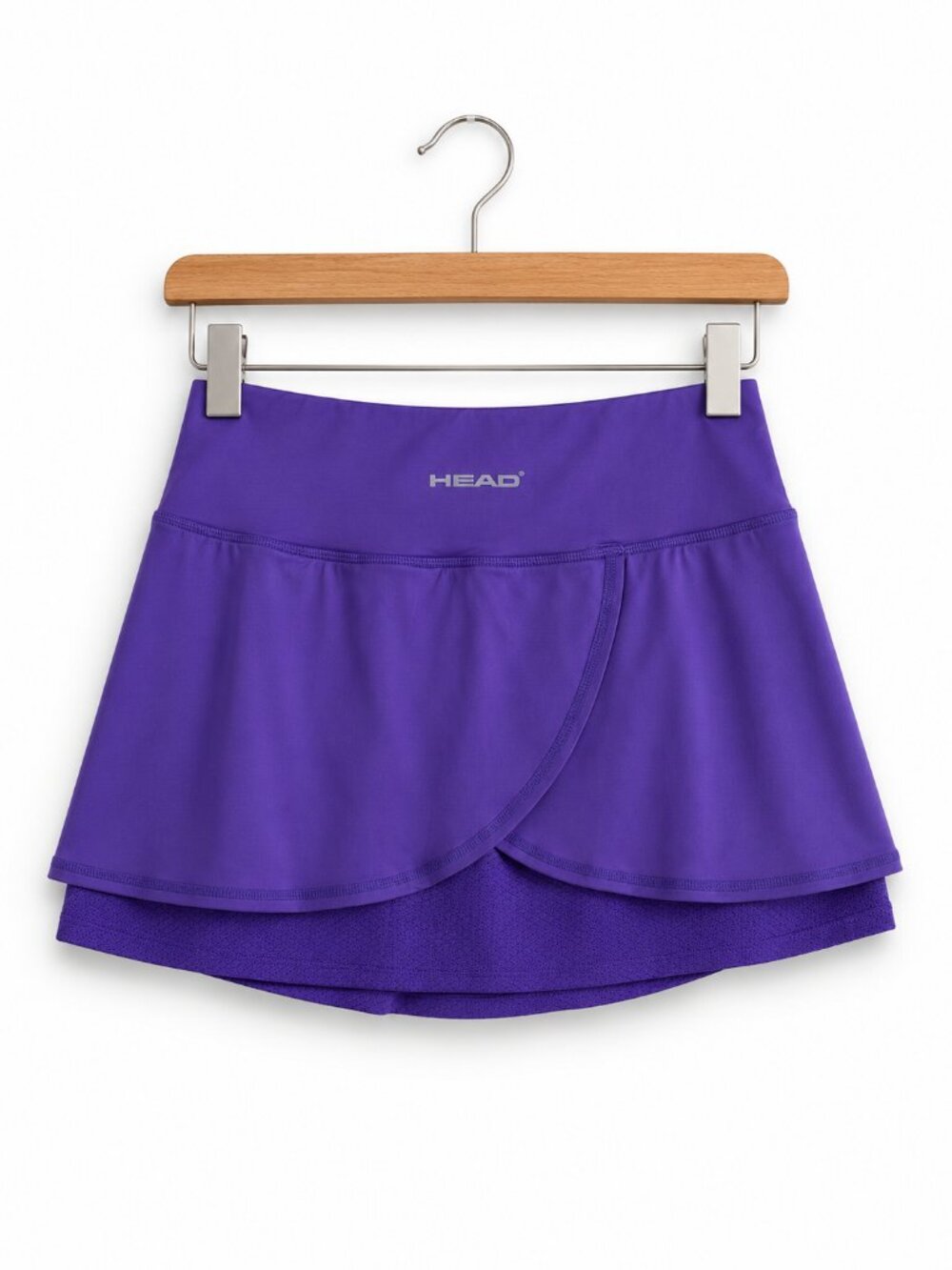 HEAD Tennis Skirt Skort Pickleball Scalloped Active Skort Skirt - Fuchsia | XS